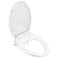 Delta 833004 Elongated Soft Close Bidet Seat with Manual Control SelfCleaning Wand White