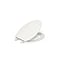 KOHLER K477496 Brevia Elongated Toilet Seat with QuickRelease Hinges And QuickAttach Hardware For Easy Clean Biscuit