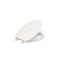 KOHLER K477496 Brevia Elongated Toilet Seat with QuickRelease Hinges And QuickAttach Hardware For Easy Clean Biscuit