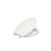 KOHLER K477496 Brevia Elongated Toilet Seat with QuickRelease Hinges And QuickAttach Hardware For Easy Clean Biscuit
