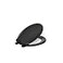 KOHLER 4639RL7 Cachet ReadyLatch Round Toilet Seat Soft Close Black