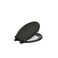 KOHLER 4639RL7 Cachet ReadyLatch Round Toilet Seat Soft Close Black