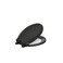 KOHLER 4639RL7 Cachet ReadyLatch Round Toilet Seat Soft Close Black