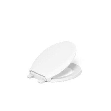 KOHLER Cachet Nightlight Round Toilet Seat Soft Close ReadyLatch White
