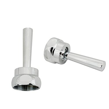 Lychee Light Manual Flush Valve Lever Assembly Repair Part Compatible with TOTO Toilet and Urinal FlushometerChrome Finished