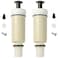 Saiyugty Upgraded C100500K C100500Kit Flush Valve Cartridge Assembly Kit Compatible with m101526f3 503 504 Series Duct Valve 2 Pack