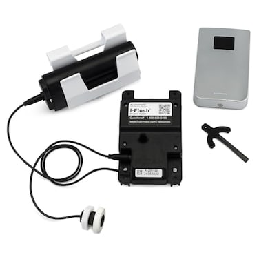 Flushmate IFlush OnWall Sensor Automatic Flushing System Intended for 503 503H 503UH and 504 Series HandsFree Operation Powerful PressureAssist System Chrome Trim