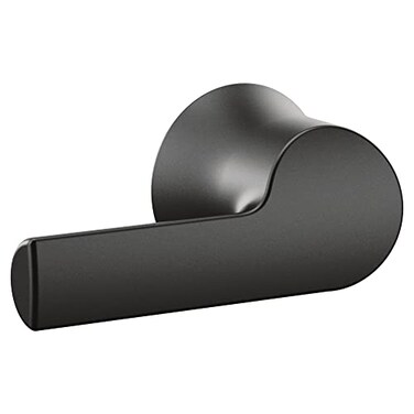 Moen Doux Matte Black 425 Brass Decorative Toilet Tank Flush Lever YB0201BL