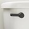 Qualihome Toilet Flusher Handle Replacement Kit Universal Toilet Handle Durable Elegant and EasytoInstall Flush Lever Black Finish Front Mount