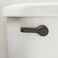 Qualihome Toilet Flusher Handle Replacement Kit Universal Toilet Handle Durable Elegant and EasytoInstall Flush Lever Black Finish Front Mount