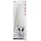Mansfield 40 LeftHand Front Mount Toilet Tank Lever Compact 7Inch ABS Arm Fits Models 11 21 26 160 161 165 170 171 175 180 190 White Plastic Handle