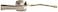 American Standard 73817352002950A LeftHand Toilet Handle Trip Lever Brushed Nickel
