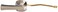 American Standard 73817352002950A LeftHand Toilet Handle Trip Lever Brushed Nickel