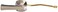 American Standard 73817352002950A LeftHand Toilet Handle Trip Lever Brushed Nickel