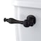 Kingston Brass KTNL5 Naples Front Mount Toilet Tank Lever LeftRight Installation in Oil Rubbed Bronze