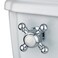 Kingston Brass KTBX1 Buckingham Front Mount Toilet Tank Lever LeftRight Installation in Polished Chrome