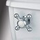 Kingston Brass KTBX1 Buckingham Front Mount Toilet Tank Lever LeftRight Installation in Polished Chrome