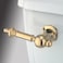 Kingston Brass KTTL2 Templeton Front Mount Toilet Tank Lever LeftRight Installation in Polished Brass