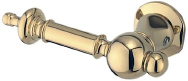Kingston Brass KTTL2 Templeton Front Mount Toilet Tank Lever LeftRight Installation in Polished Brass