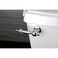 Kingston Brass KTTL1 Templeton Front Mount Toilet Tank Lever LeftRight Installation in Polished Chrome