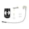 Flushmate AP400504SN Universal Handle Replacement Kit for 504 Series LH or RH Satin Nickel Handle Included ADA Compliant Quiet Operation Ideal for Residential Commercial Use
