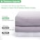 Dynamene Lavender Fabric Shower Curtain Waffle Weave Textured Heavy Duty Cloth Shower Curtains for Bathroom 256GSM Hotel Luxury Weighted Bath Curtain Set with 12 Hooks72x72 Lavender