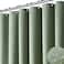 Dynamene Extra Wide Shower Curtain 84 Inch Wide Waffle Weave Weighted Thick Cloth Bathroom Shower Curtain Neutral Heavy Duty Hotel Bath Curtain Set with 14 Plastic Hooks 84x72 Sage Green