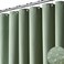 Dynamene Extra Wide Shower Curtain 84 Inch Wide Waffle Weave Weighted Thick Cloth Bathroom Shower Curtain Neutral Heavy Duty Hotel Bath Curtain Set with 14 Plastic Hooks 84x72 Sage Green