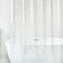 Riyidecor Clear Shower Curtain Liner 72Wx72H Inch Holographic Iridescent Sheer Plastic Glitter Star Premium Light Weight Thin PEVA Transparent Bathroom Decor Waterproof 12 Pack Plastic Hooks