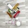 ShowerGem Shower Caddy Fast 30Second Installation Made for Busy Homes Elderly Limited Mobility Acrylic Adhesive Shower Shelf Bath Organizer No Drill Rust Proof Storage for Shampoos up to 1L