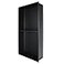 BATHFINESSE Shower Niche 24 X 12 Black Stainless Steel Wall Niche Double Shelves Recessed Shower Shelf for Bathroom Storage No Tile Needed Over Mount Installation