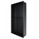 BATHFINESSE Shower Niche 24 X 12 Black Stainless Steel Wall Niche Double Shelves Recessed Shower Shelf for Bathroom Storage No Tile Needed Over Mount Installation