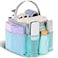 EUDELE Mesh Shower Caddy Portable 8Pocket Large Capacity Quick Dry Easy Clean for Beach Swimming Gym Travel