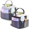 EUDELE 2 Pack Mesh Shower Caddy Portable for College Dorm Room Essentials Shower Caddy Dorm with 8Pocket Large CapacityShower Bag for BeachSwimmingGym