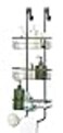 SunnyPoint Classic Metal Bathroom Shower Caddy Over Door Hanging Storage Organizer Basket