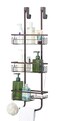 SunnyPoint Classic Metal Bathroom Shower Caddy Over Door Hanging Storage Organizer Basket
