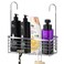 SHANSHUI Shower Hanging Caddy Bathroom Shower Organizer Basket Shampoo Bracket Over Door Showers Rack with Hooks 304 Stainless Steel Rustproof