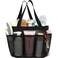 Fammart Mesh Shower Caddy Portable for College Dorm Room Essentials Odorless Polyester Large Shower Tote Bag with Dual Handles 8Pocket QuickDry Toiletry Organizer for Travel Beach Camping Gym
