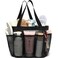 Fammart Mesh Shower Caddy Portable for College Dorm Room Essentials Odorless Polyester Large Shower Tote Bag with Dual Handles 8Pocket QuickDry Toiletry Organizer for Travel Beach Camping Gym
