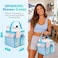 Attmu Mesh Shower Caddy Portable for College Dorm Room Camping Essentials Shower Caddy Dorm with 9Pockets Large Capacity Hanging Basket Bathroom Bag for Toiletry Swimming Gym Camp Beach