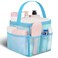 Attmu Mesh Shower Caddy Portable for College Dorm Room Camping Essentials Shower Caddy Dorm with 9Pockets Large Capacity Hanging Basket Bathroom Bag for Toiletry Swimming Gym Camp Beach