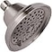 Aqua Elegante Massage Shower Head With Mist High Pressure Boosting Adjustable Massaging Rainfall Showerhead For Low Flow Showers With Water Saving Nozzles 25 GPM Brushed Nickel