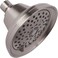 Aqua Elegante Massage Shower Head With Mist High Pressure Boosting Adjustable Massaging Rainfall Showerhead For Low Flow Showers With Water Saving Nozzles 25 GPM Brushed Nickel