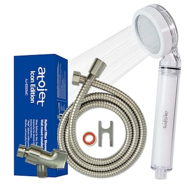 Atojet Filter Showerhead Inspired By Koreas Beauty Culture Carbon Composite Filter Single Set Hose Mount Teflon Tape Wrench AJ8200MCSETSNG