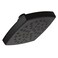 Moen Voss Matte Black 6 SingleFunction Rainshower Showerhead with Immersion Technology S6365BL