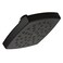 Moen Voss Matte Black 6 SingleFunction Rainshower Showerhead with Immersion Technology S6365BL