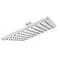 American Standard 1660788002 8 Square Rain Shower Head Polished Chrome