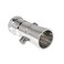 Avalon Plumbing Supply Solid Brass Shower Head with Push Button Control 1Inch Spray Face 18GPM Flow Rate Polished Chrome Finish