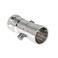 Avalon Plumbing Supply Solid Brass Shower Head with Push Button Control 1Inch Spray Face 18GPM Flow Rate Polished Chrome Finish
