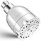 ALOHOME High Pressure Boosting Shower Head 6 Powerful Spray Settings Perfect for Low Water Pressure Homes 36 Luxury Modern Chrome Finished Shower Head with 360 Adjustable Brass Ball Joint